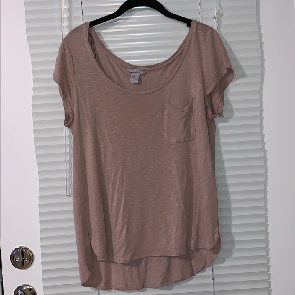NWOT mauve top